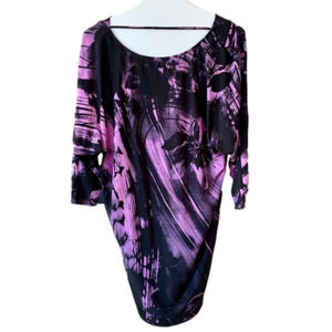 MUSE Purple & Black Dress